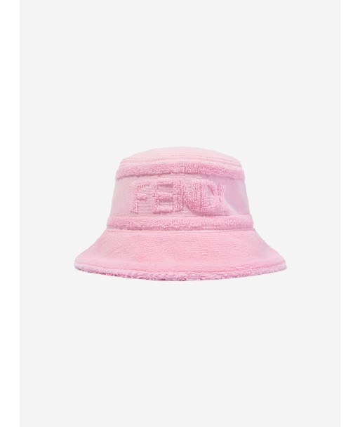 Fendi Girls Logo Bucket Hat in Pink s'inspire de l'anatomie humaine