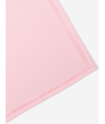 Fendi Kids Roma Terry Beach Towel in Pink brillant des détails fins