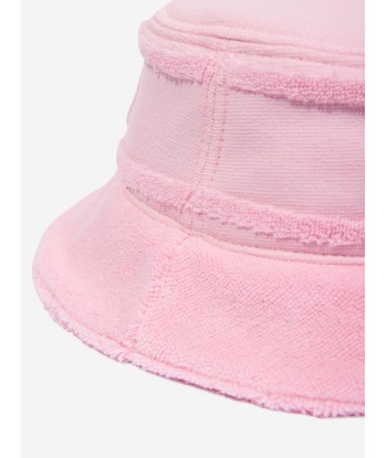 Fendi Girls Logo Bucket Hat in Pink s'inspire de l'anatomie humaine