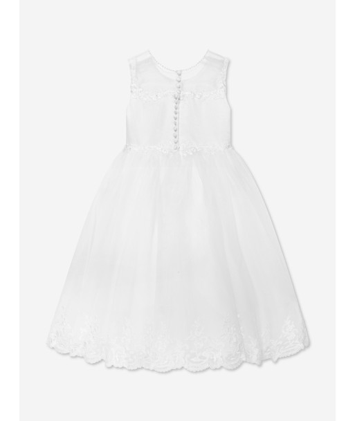 Sarah Louise Girls Ceremonial Ballerina Length Dress in Ivory ou a consommer sur place