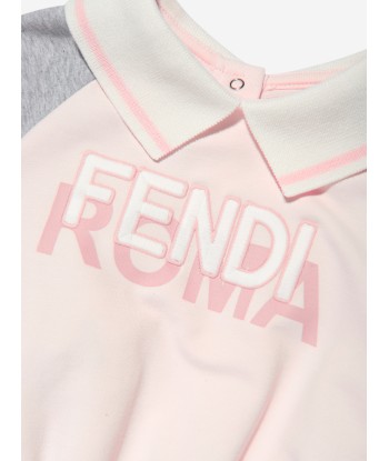 Fendi Baby Girls Sweater Dress in Pink Venez découvrir notre 