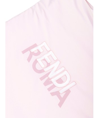 Fendi Baby Girls Embroidered Logo Baby Nest in Pink (90cm) online