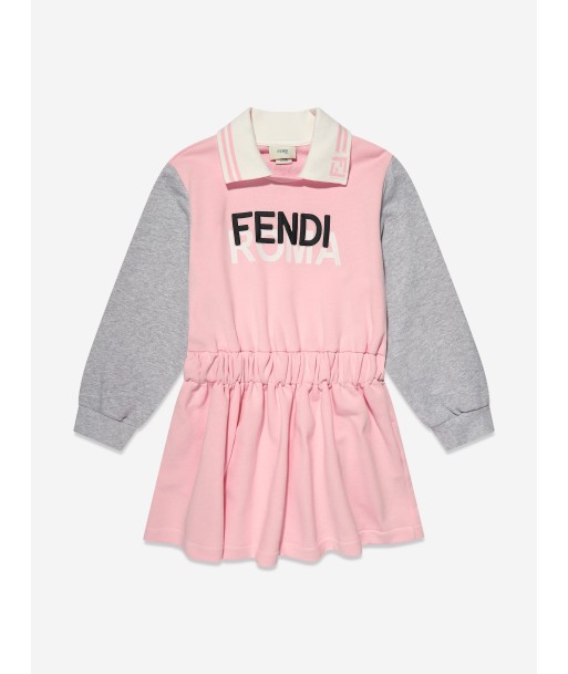 Fendi Girls Sweater Dress in Pink plus qu'un jeu 