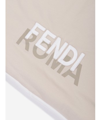 Fendi Baby Padded Roma Blanket in Beige (80cm) 50-70% off 