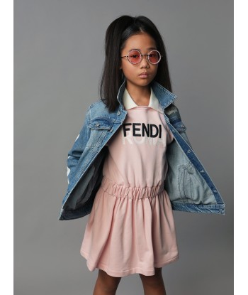 Fendi Girls Sweater Dress in Pink plus qu'un jeu 