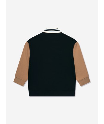 Fendi Boys Logo Sweatshirt in Black france