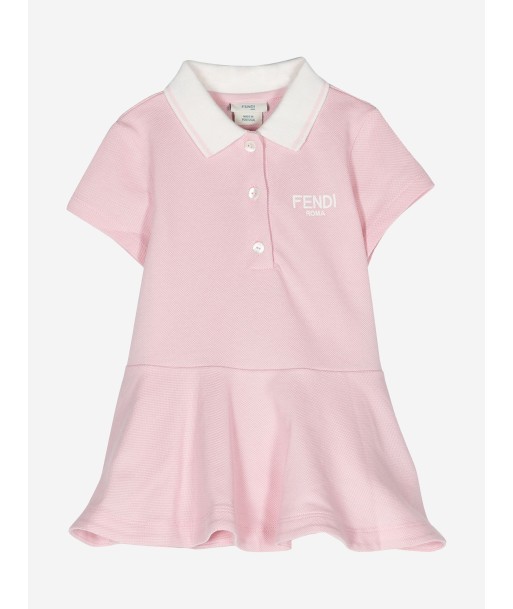 Fendi Baby Girls Polo Dress in Pink offre 