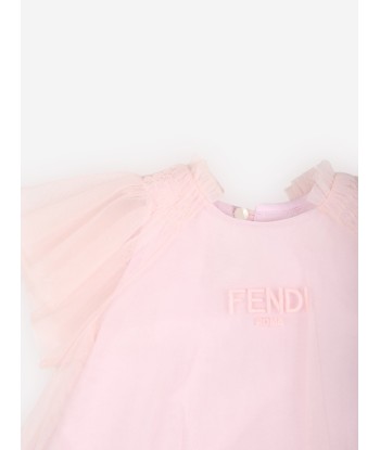 Fendi Baby Girls Tulle Dress in Pink 2024