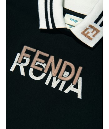 Fendi Boys Logo Sweatshirt in Black france