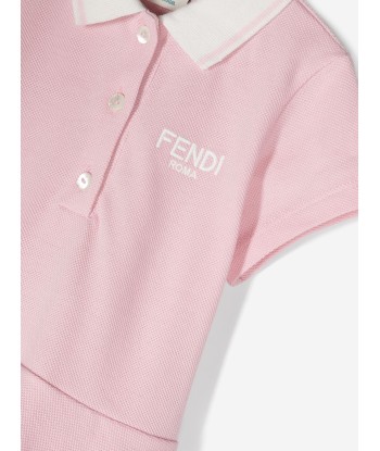 Fendi Baby Girls Polo Dress in Pink offre 