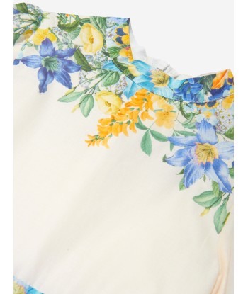 Marlo Girls Serenity Floral Dress in Multicolour rembourrage situé sous