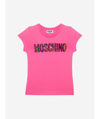 Moschino Girls T-Shirt And Skirt Set in Multicolour pas chere