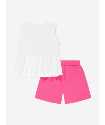 Moschino Girls Top And Shorts Set in Multicolour Toutes les collections ici