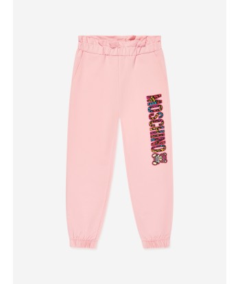 Moschino Girls Logo Tracksuit in Pink livraison et retour toujours gratuits