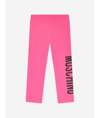 Moschino Girls Logo Leggings in Pink plus qu'un jeu 