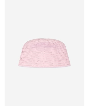 Moschino Girls Logo Bucket Hat in Pink france