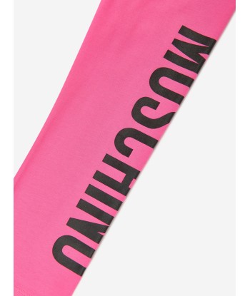 Moschino Girls Logo Leggings in Pink plus qu'un jeu 