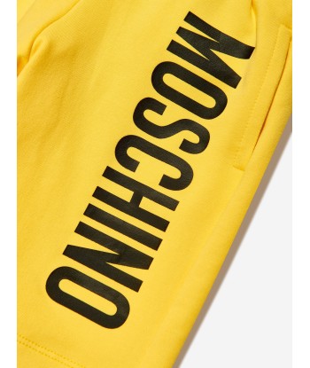 Moschino Boys Logo Shorts in Yellow le des métaux précieux