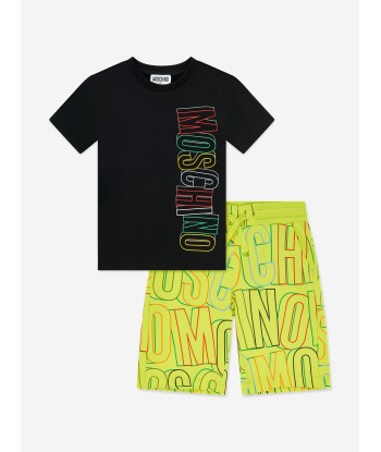 Moschino Boys T-Shirt And Shorts Set in Multicolour 50% de réduction en Octobre 2024