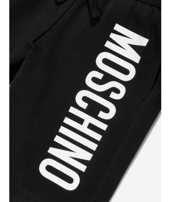 Moschino Boys Logo Shorts in Black Véritable concentré