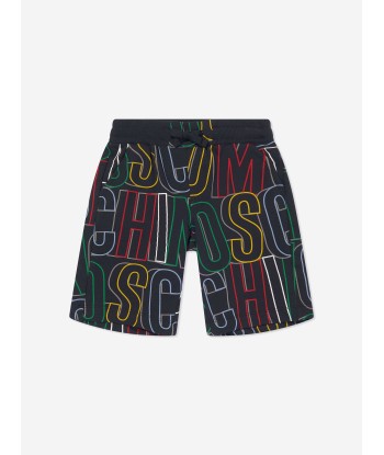 Moschino Boys T-Shirt And Shorts Set in Multicolour 2023