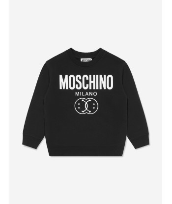 Moschino Boys Milano Logo Tracksuit in Black acheter