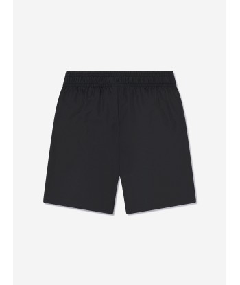 Moschino Boys Logo Swim Shorts in Black Faites des économies