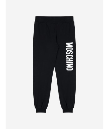 Moschino Boys Logo Joggers in Black en ligne