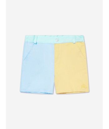 Patachou Boys Colourblock Shorts in Multicolour 2024