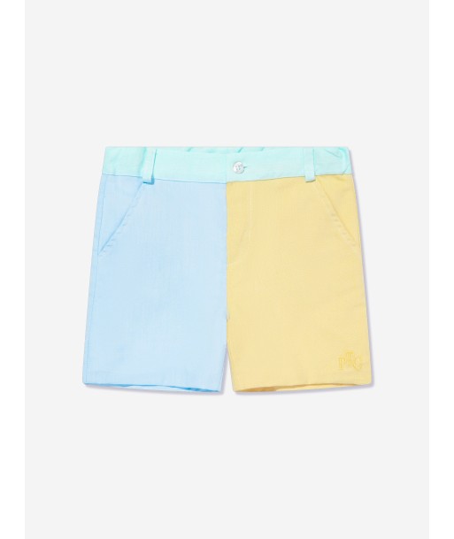 Patachou Boys Colourblock Shorts in Multicolour 2024