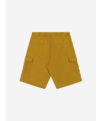 Moschino Boys Teddy Cargo Shorts in Brown Faites des économies