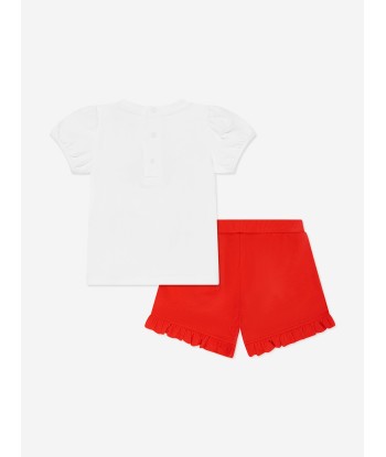 Moschino Baby Girls Teddy Bear Shorts Set in Multicolour Vous souhaitez 