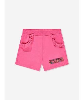 Moschino Baby Girls Teddy Bear Shorts Set in Pink meilleur choix