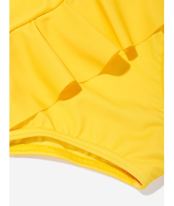 Moschino Baby Girls Teddy Bear Swimming Costume in Yellow pas chere