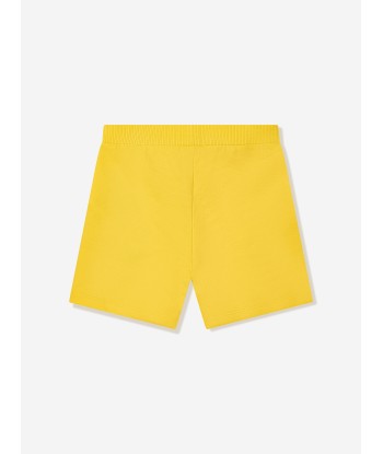 Moschino Baby Teddy Logo Shorts in Yellow shop