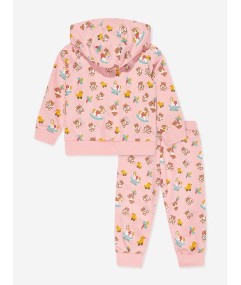 Moschino Baby Girls Teddy Bear Tracksuit in Pink sélection de produits