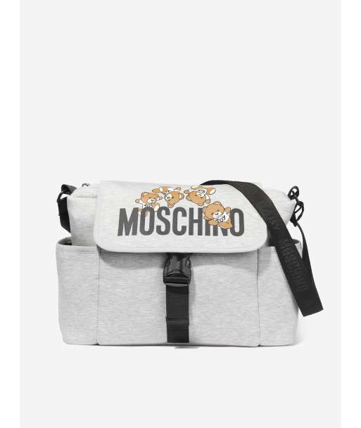 Moschino Baby Teddy Bear Changing Bag in Grey (77cm) Comparez et commandez 