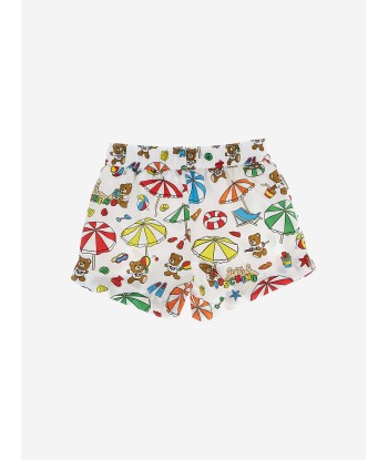 Moschino Baby Boys Beach Teddy Swim Shorts in Multicolour Découvrez la collection