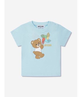 Moschino Baby Teddy Bear Short Set in Blue suggérées chez