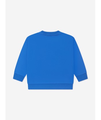 Moschino Baby Logo Sweatshirt in Blue de la marque