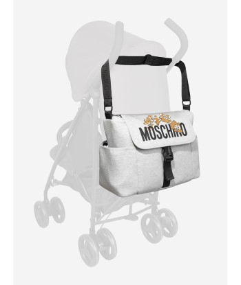 Moschino Baby Teddy Bear Changing Bag in Grey (77cm) Comparez et commandez 