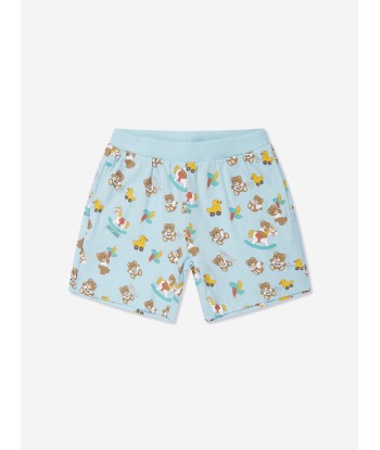 Moschino Baby Teddy Bear Short Set in Blue suggérées chez