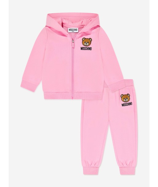 Moschino Baby Girls Teddy Bear Tracksuit in Pink prix