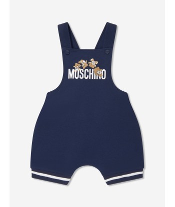 Moschino Baby Dungarees Set in Navy vente chaude votre 