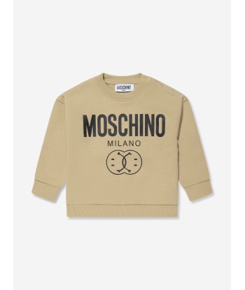 Moschino Baby Boys Milano Logo Tracksuit in Brown sélection de produits