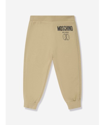 Moschino Baby Boys Milano Logo Tracksuit in Brown sélection de produits