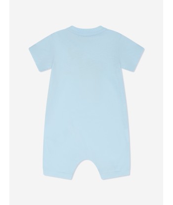 Moschino Baby Teddy Bear Romper in Blue prix