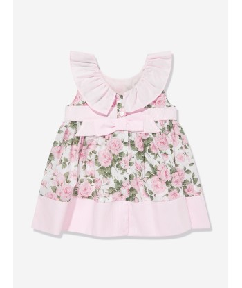 Patachou Girls Floral Liberty Dress in Pink la livraison gratuite