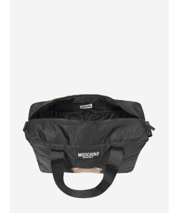 Moschino Baby Teddy Bear Changing Bag in Black (40cm) commande en ligne