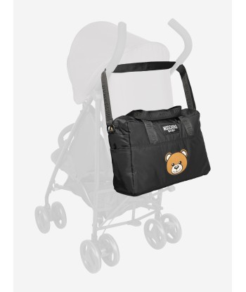 Moschino Baby Teddy Bear Changing Bag in Black (40cm) commande en ligne